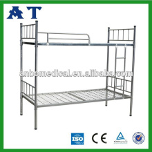 Alta qualidade aço bunk bed aço inoxidável kids cama alta dorminhoco